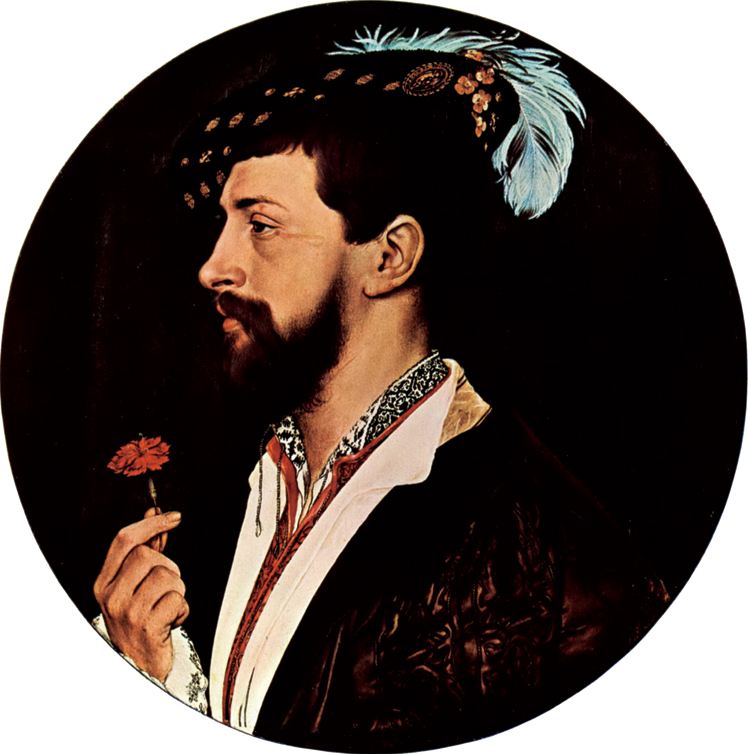   小汉斯·荷尔拜因 Hans Holbein the Younger——西蒙·乔治的肖像  (1)